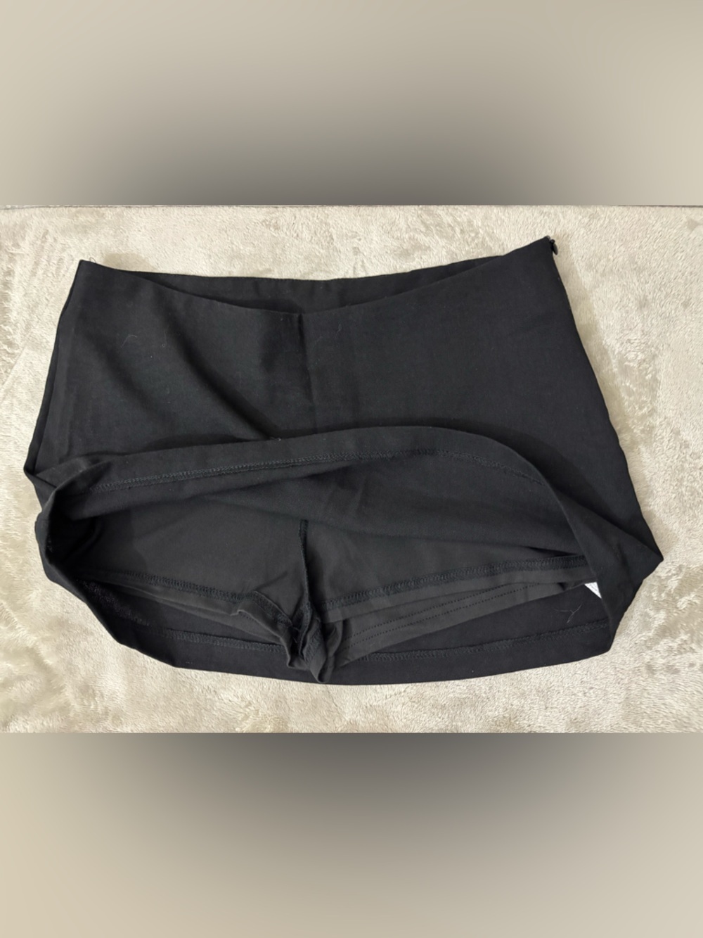 Women's Black Mini Skirt - Sleek Everyday Essential